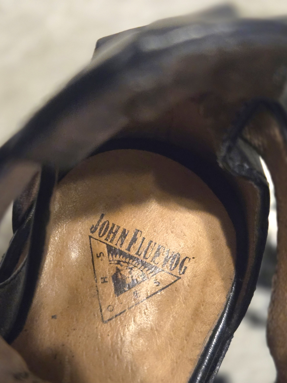 John Fluevog Postmodern Slushy Swordfish - Picture 7 of 8